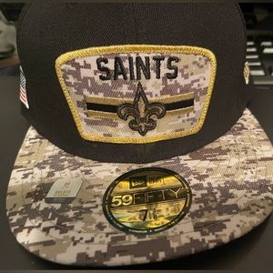 NWT New Orleans Saints Hat
New Era
Size 71/8
NFL